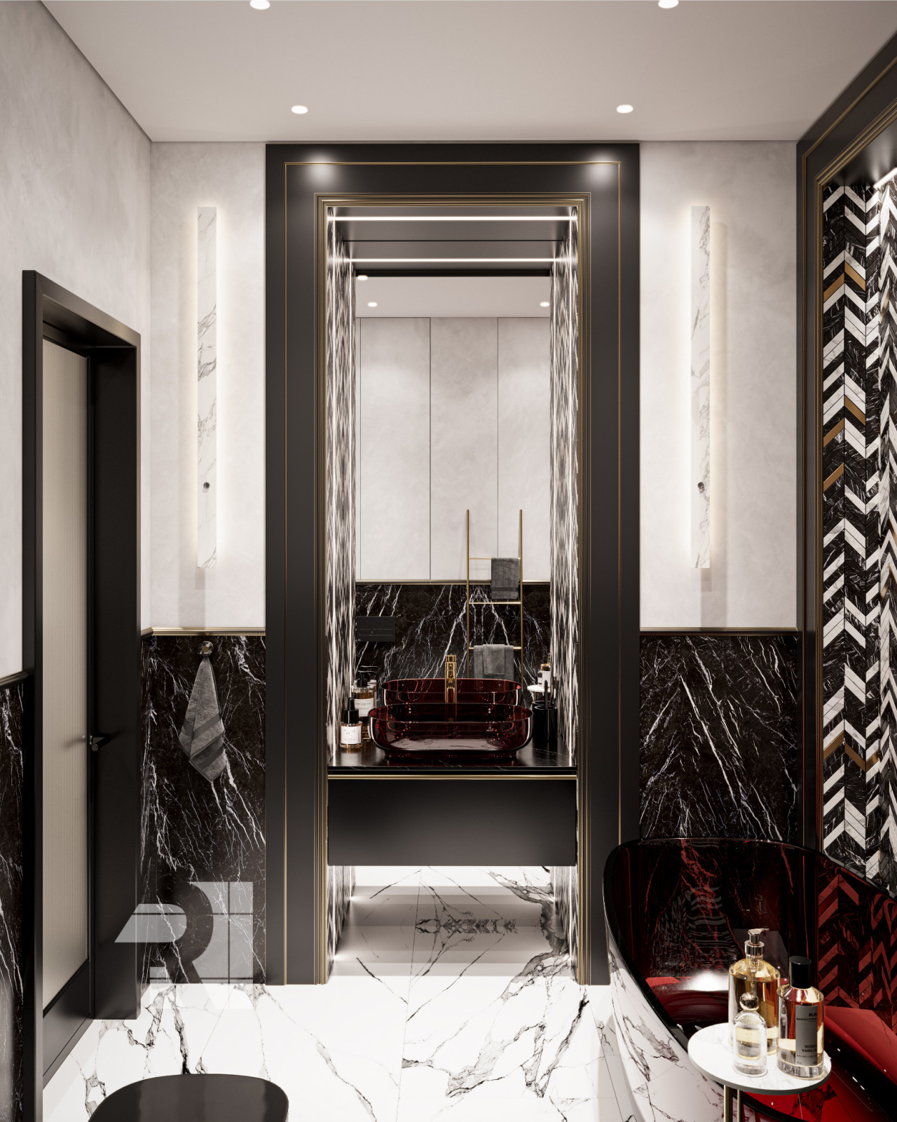 Современный стиль с элементами ар-деко