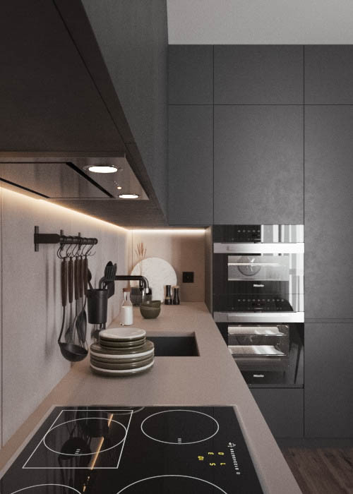 Нежная двушка в  ЖК Атлант