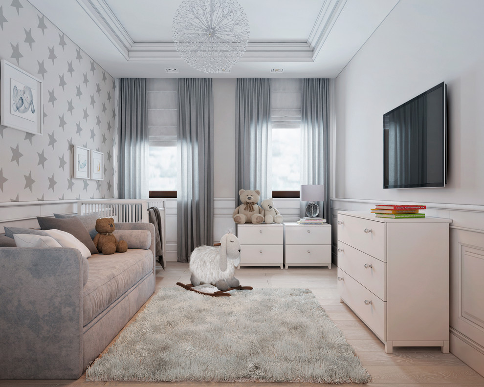 Рабочий процесс. Дизайн квартиры современная классика 150 кв.м.