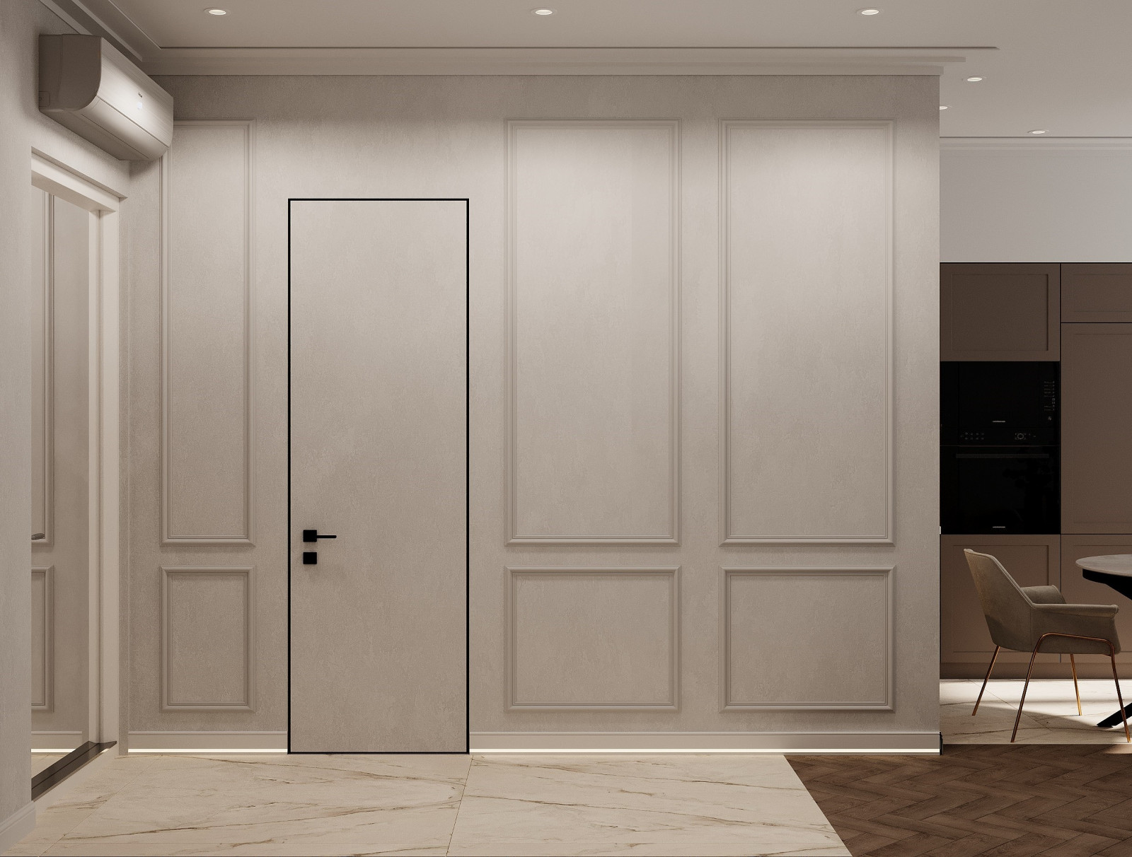 Дизайн интерьера евро-двухкомнатной квартиры 40 м2