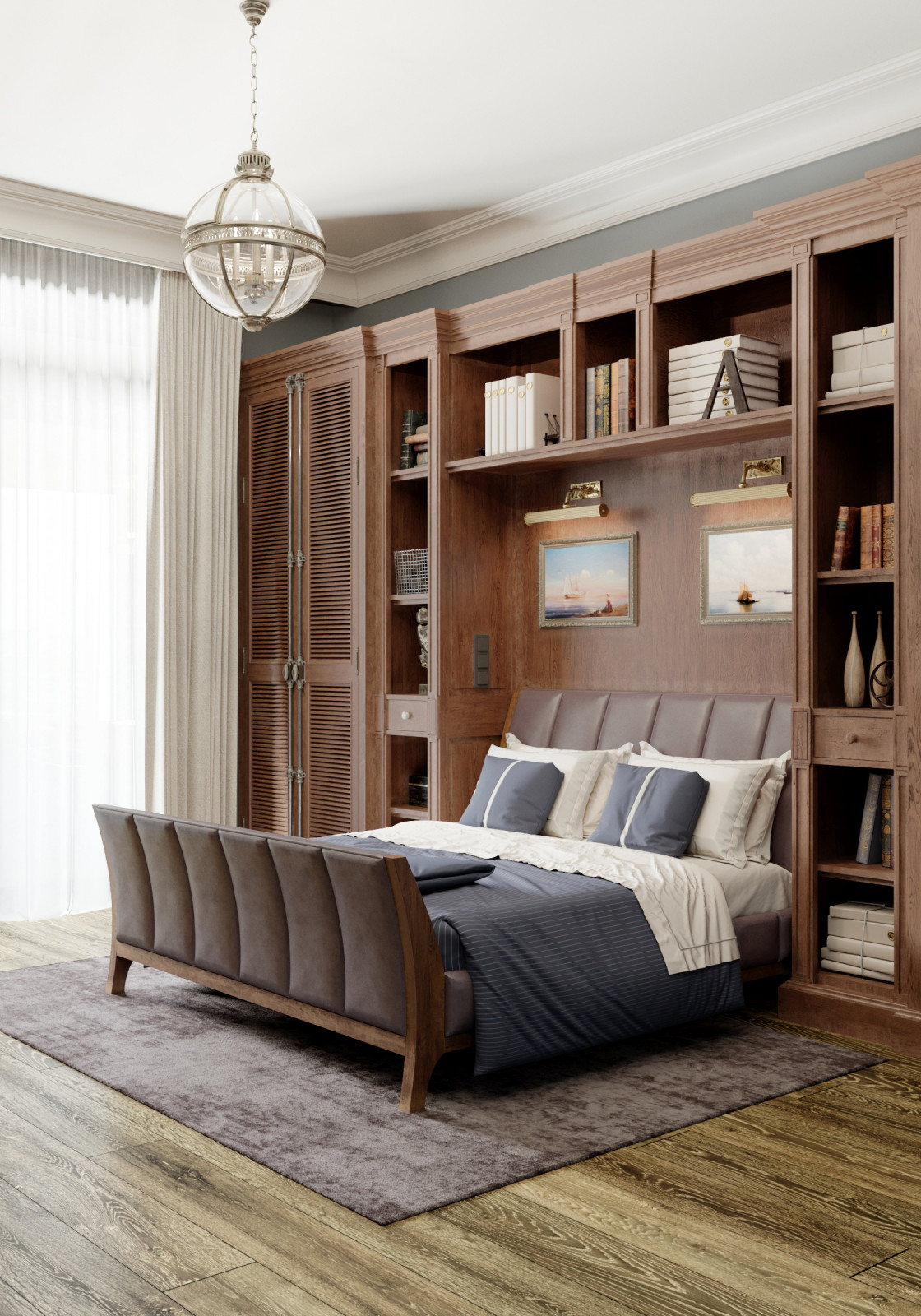 Квартира 200 м² в ЖК "Крестовский de luxe"