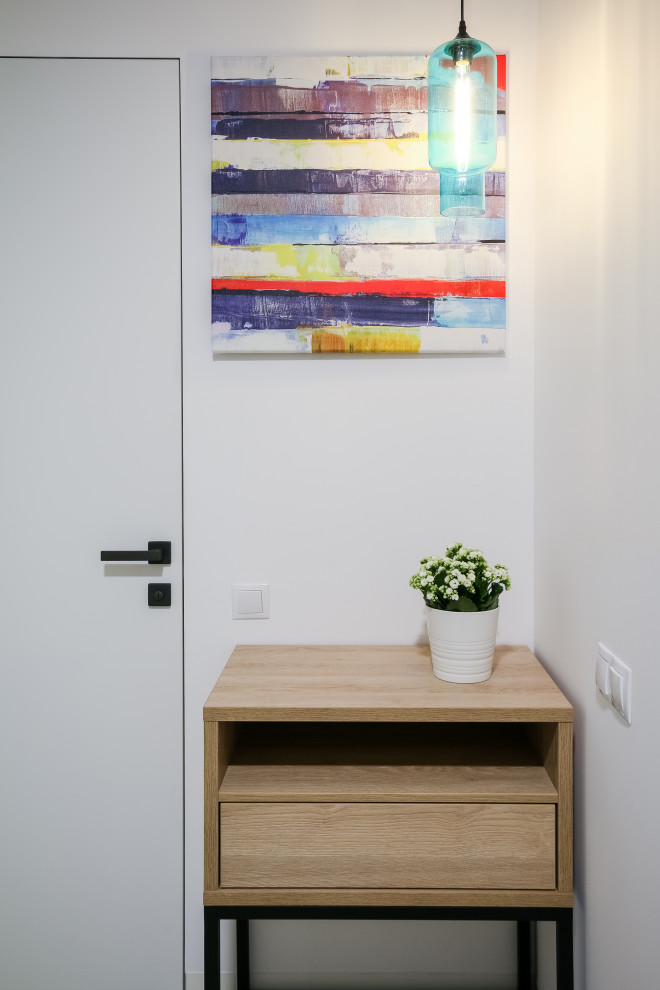 Квартира для молодой студентки. Холл.