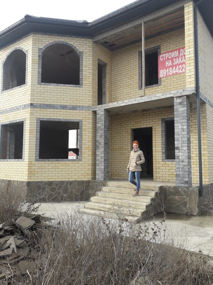 Двухэтажный дом в стиле лофт