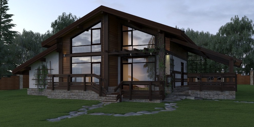 Обложка проекта: Дом на озере Таватуй