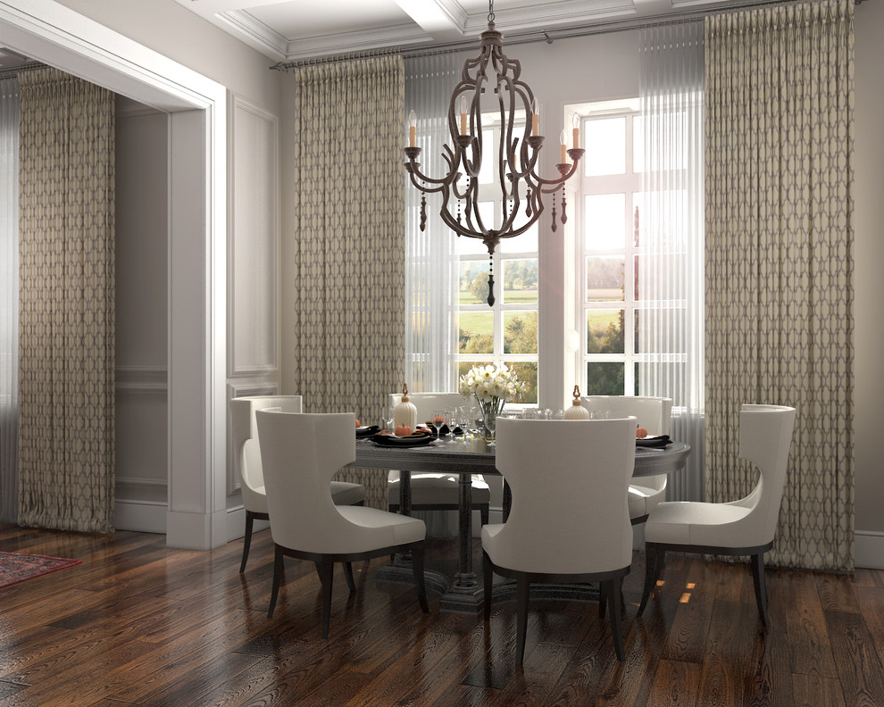 Project of Interiors at Private House (Moscow region)