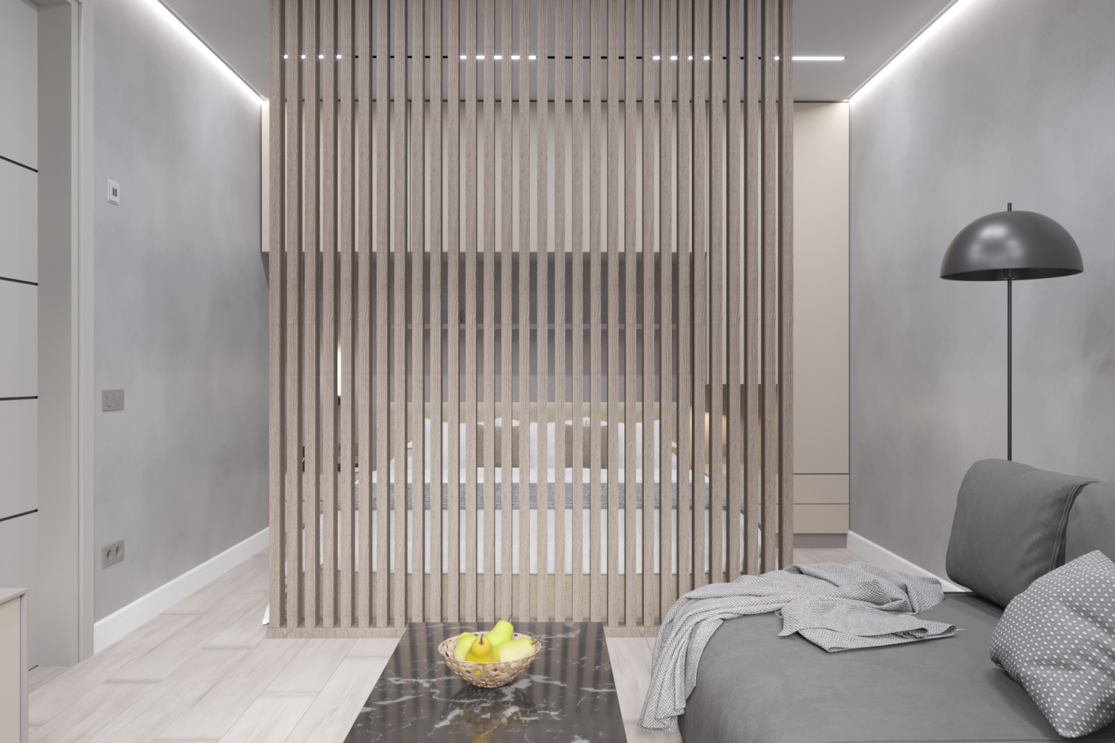 Спальня-гостиная