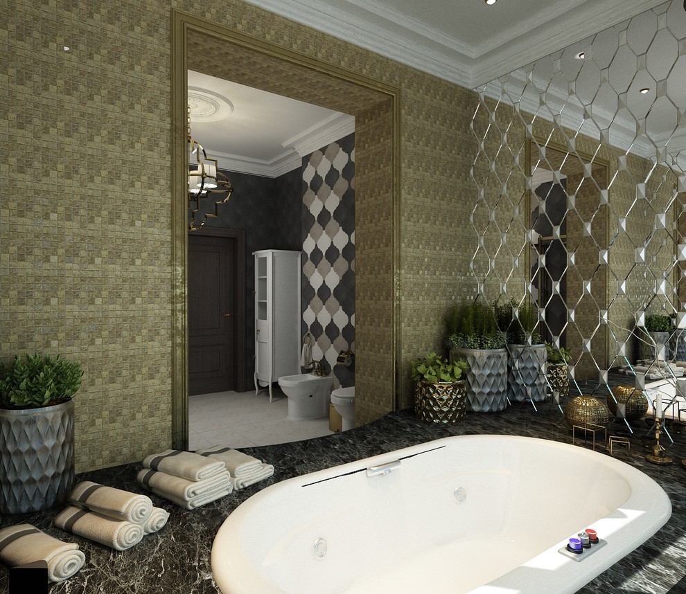 Дизайн интерьера в американском стиле.