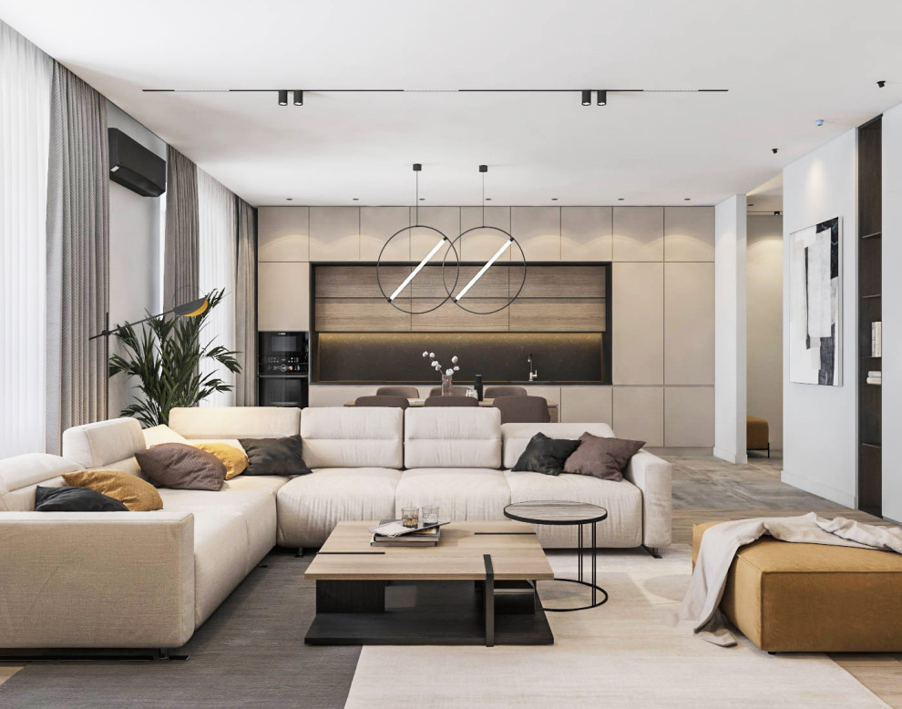 Дизайн квартиры 141м² в г. Новосибирск