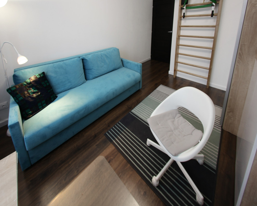 Квартира в насыщенных тонах в ЖК "Палацио"