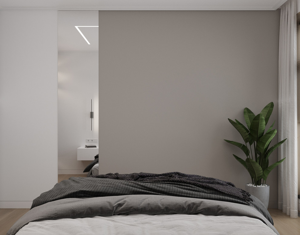 Интерьер квартиры-студии в ЖК Первый квартал