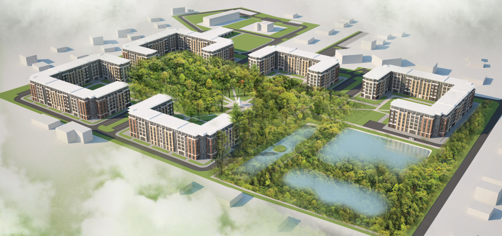 Обложка проекта: Жилой комплекс "8 клёнов"