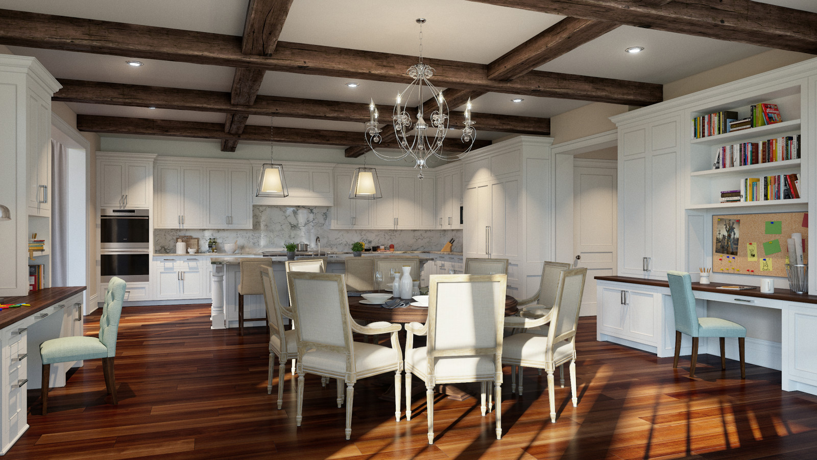 Gambrel style house, Greenwich, CT, US.