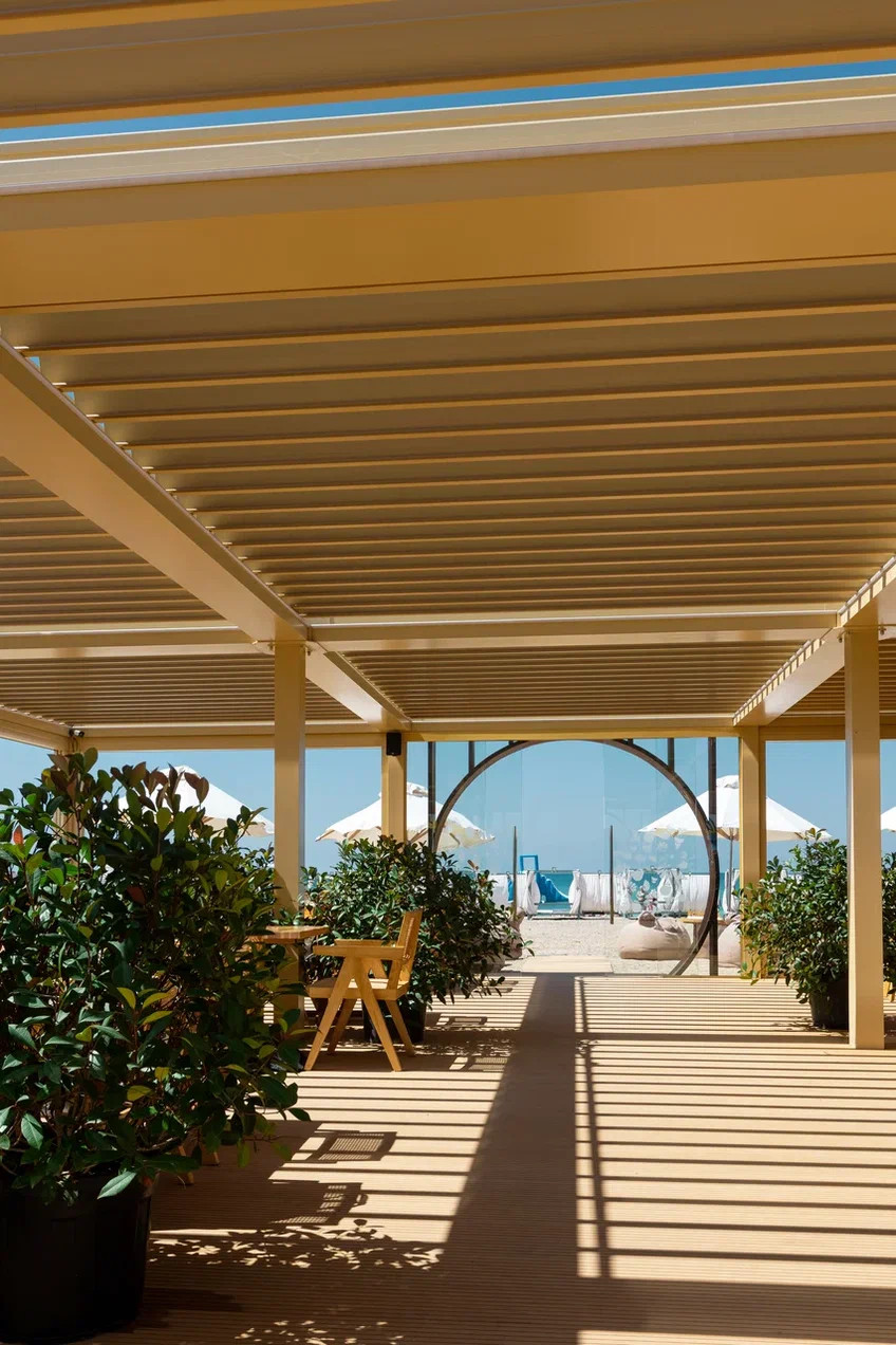 Обложка проекта: Летний ресторан Playa, Крым