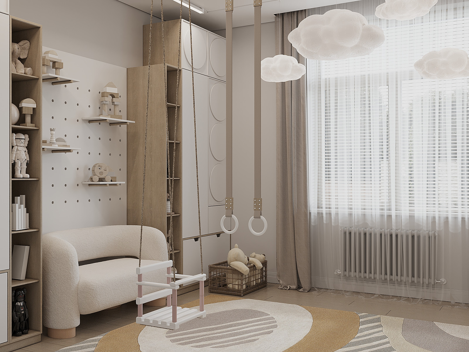 Дизайн проект игровой комнаты