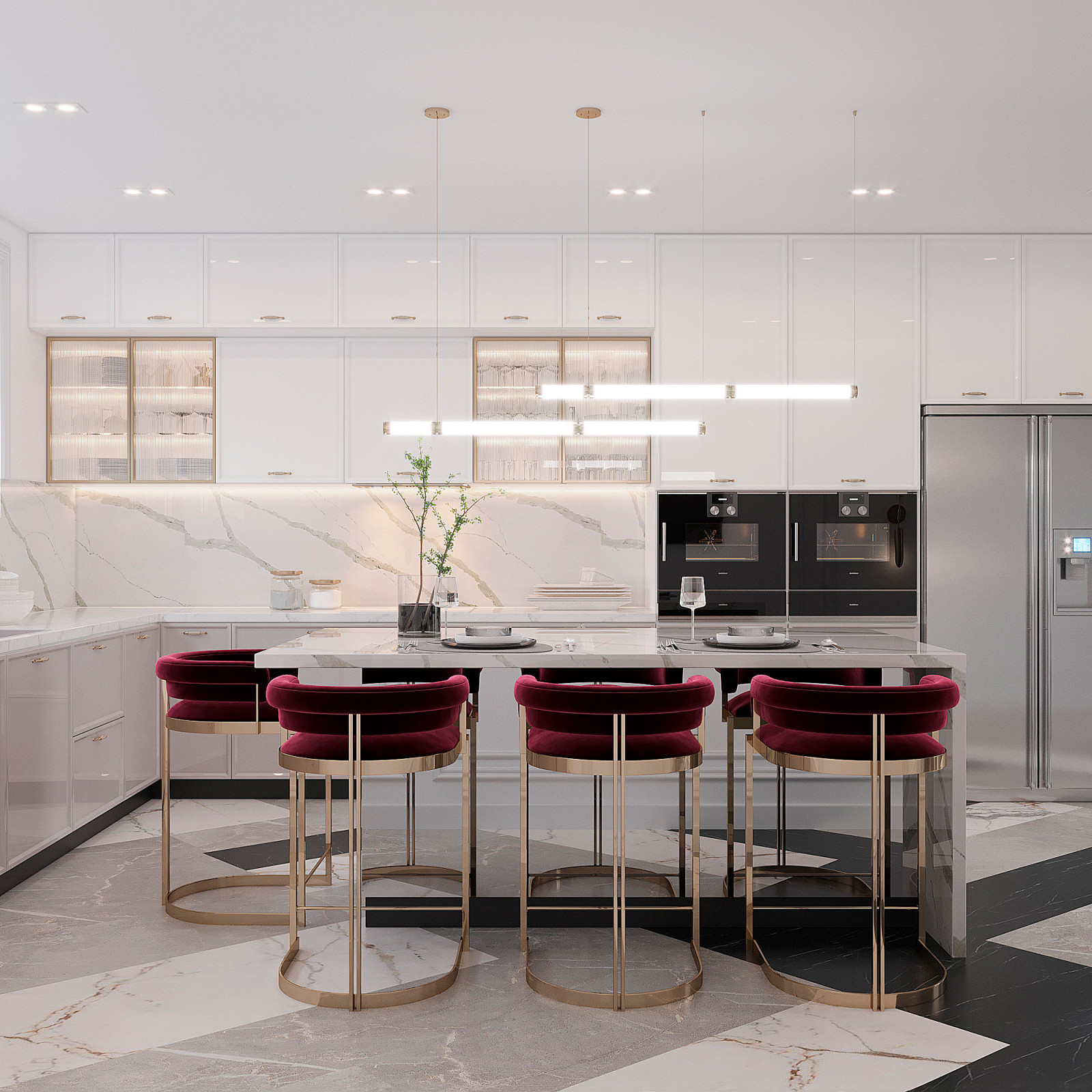 Дизайн-проект загородного дома 239 м2 в Воронеже