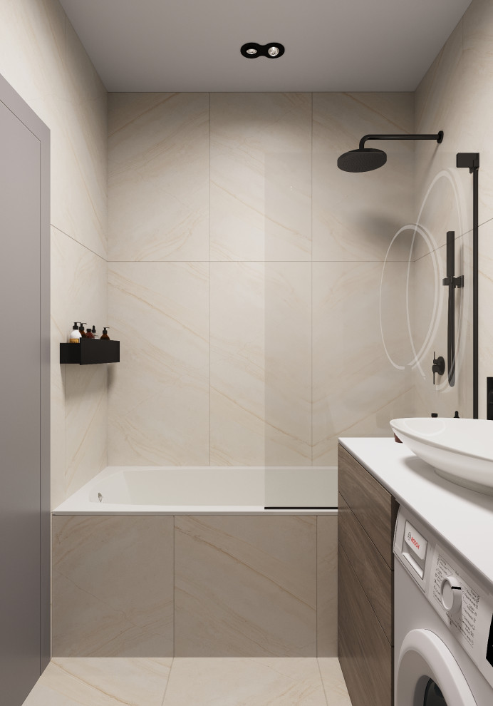 Квартира с элементами лофта