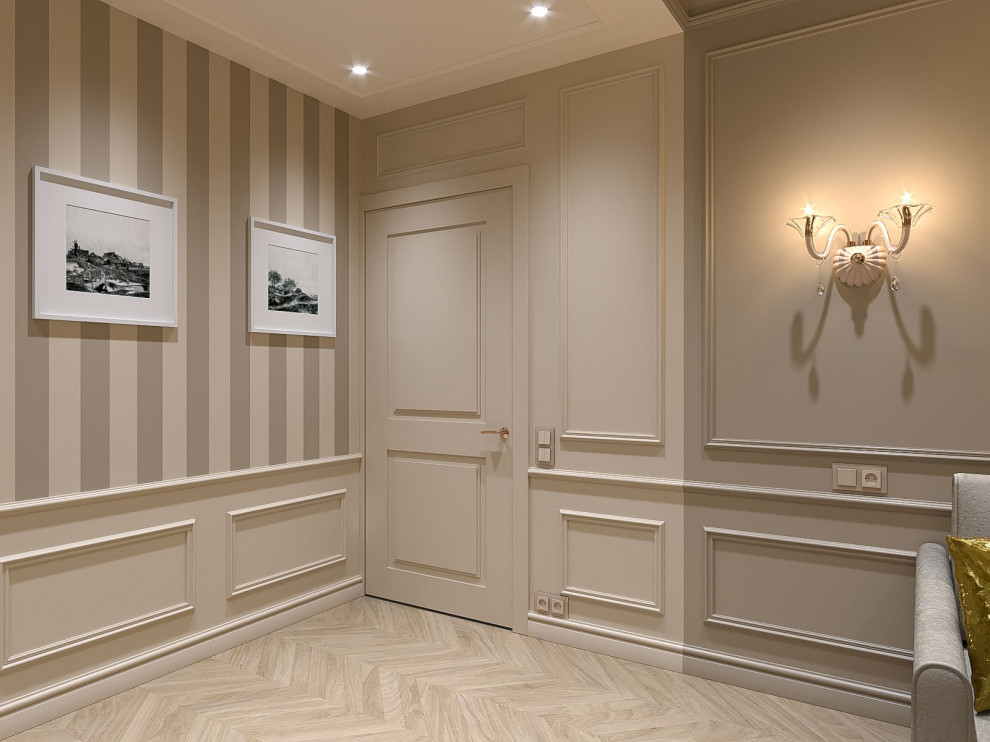 Спальня-гостиная в стиле современная классика