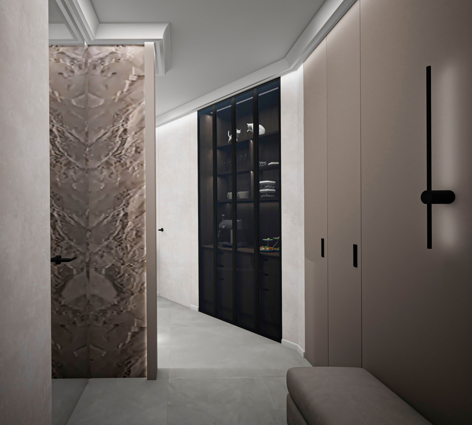 Открытое пространство в проекте "Алена"