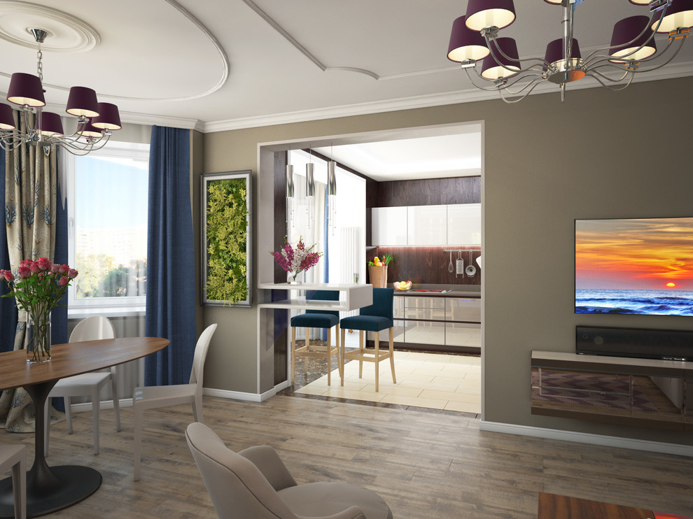 Квартира на ярославском шоссе. Кухня.