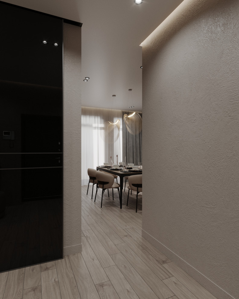 Двухкомнатная квартира с современным дизайном