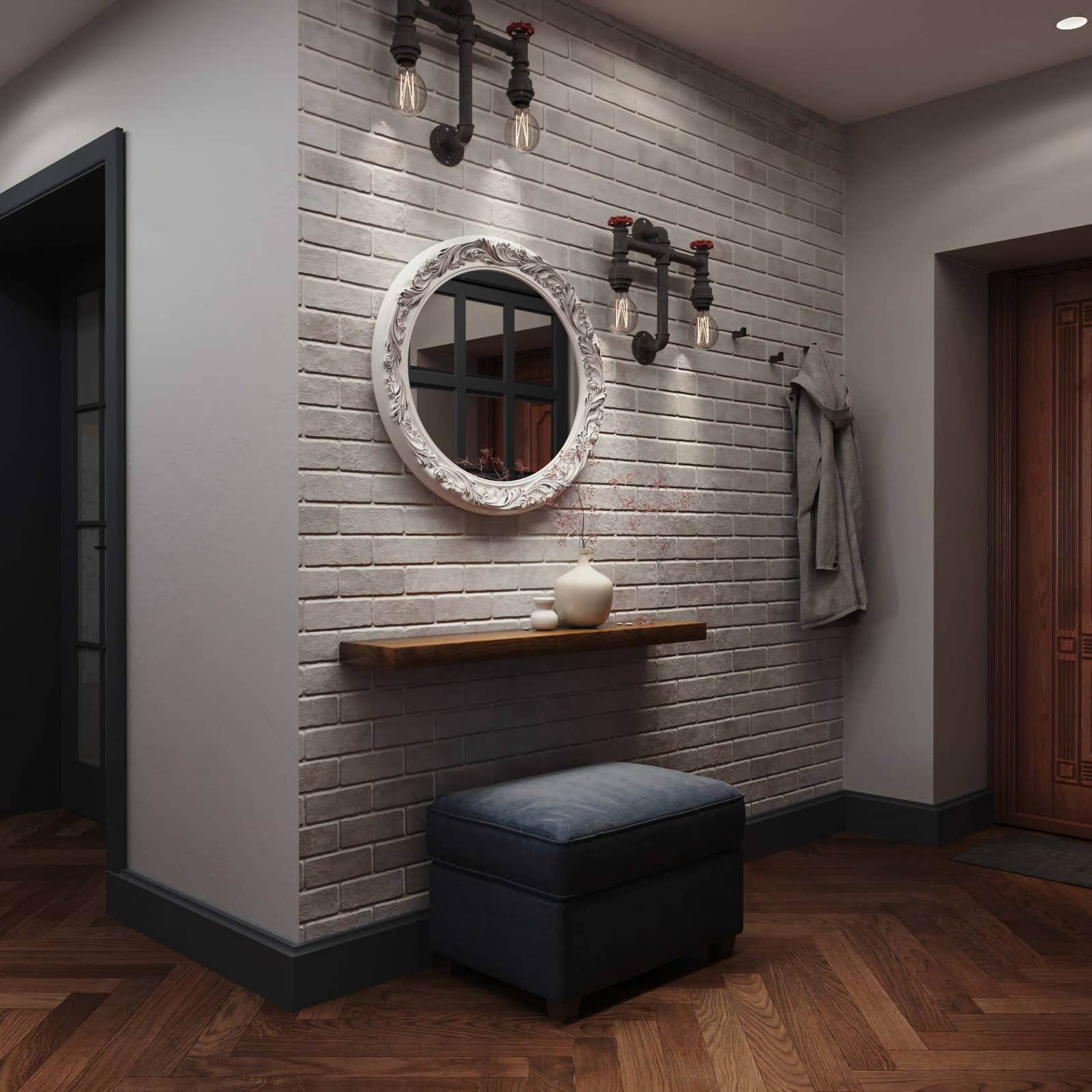 Дизайн и ремонт квартиры в КП «Новогорск» — Единство противоположностей