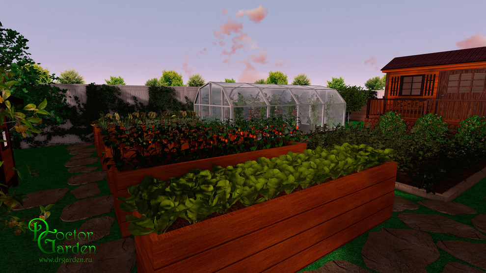 Сад для большой семьи