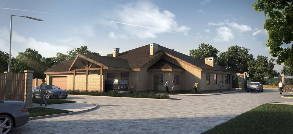 Обложка проекта: Коттеджный поселок "Кольцово"