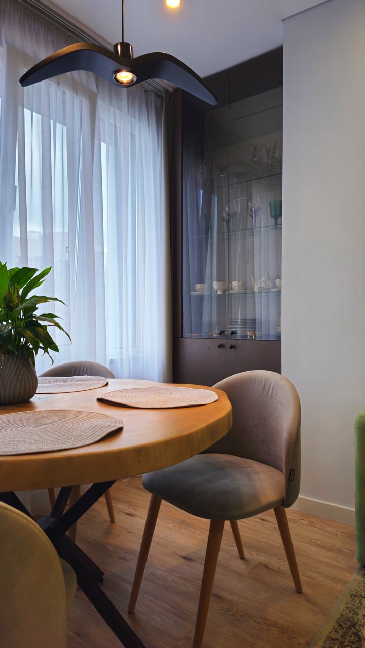 Квартира с цветными акцентами