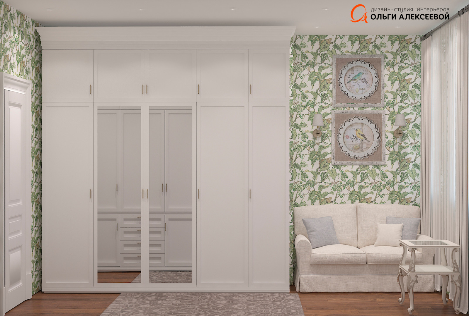 Американская классика в таунхаусе площадью 310 м2.