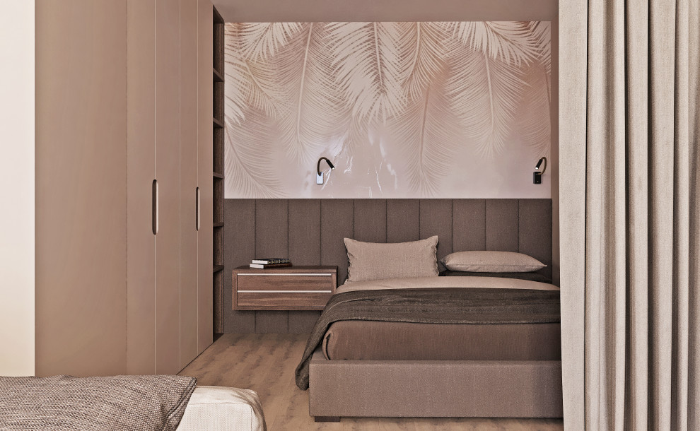 Студия в пастельных тонах