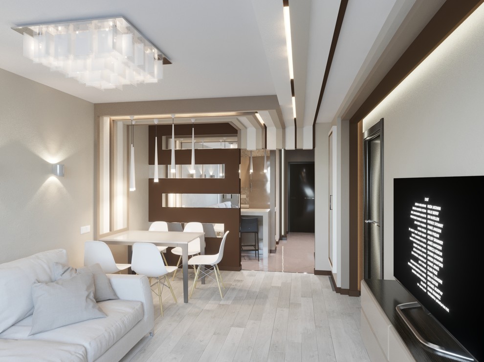 Проект трёхкомнатной квартиры IO001