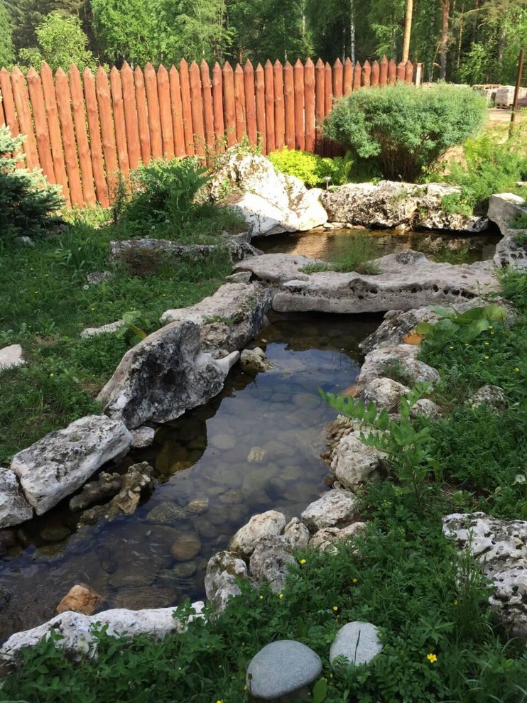 Природный камень песчаник в ландшафтном дизайне