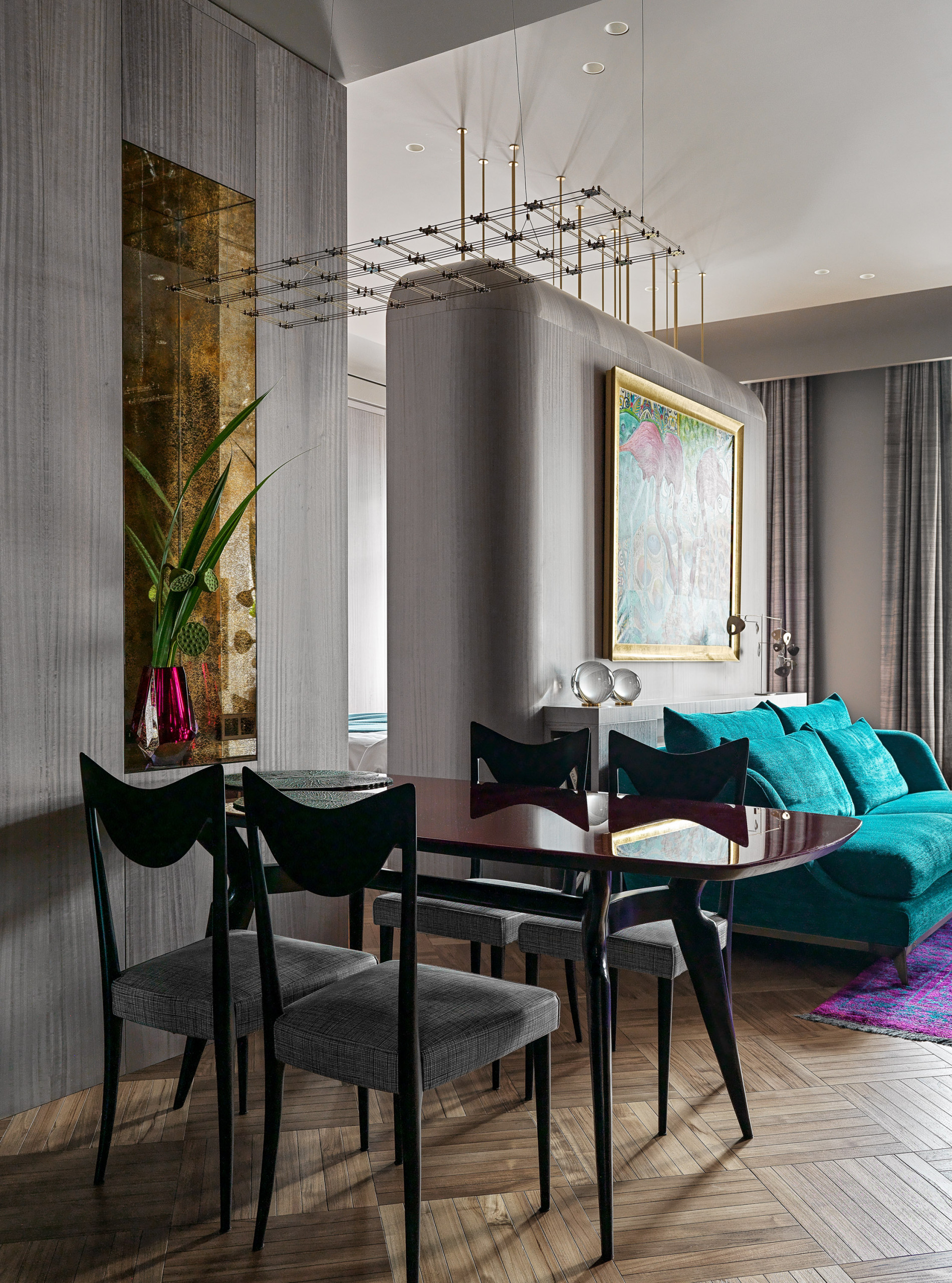 Houzz тур: Апартаменты на Арбате для деловой женщины