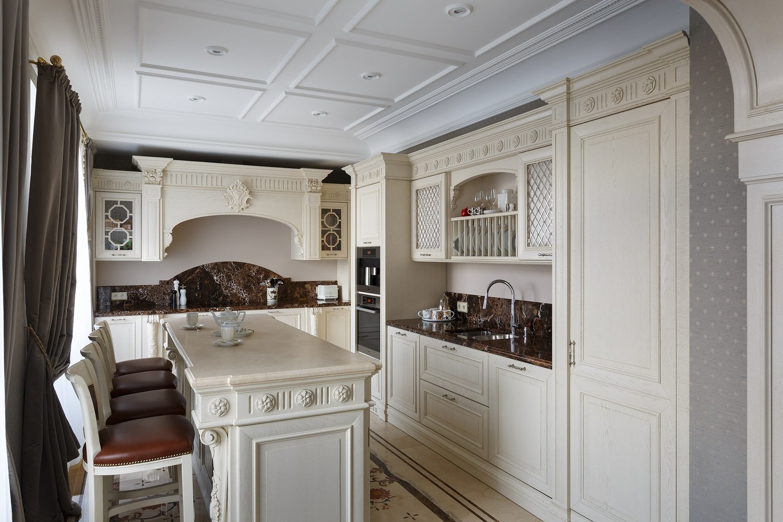 Дизайн интерьера квартиры на Остоженке