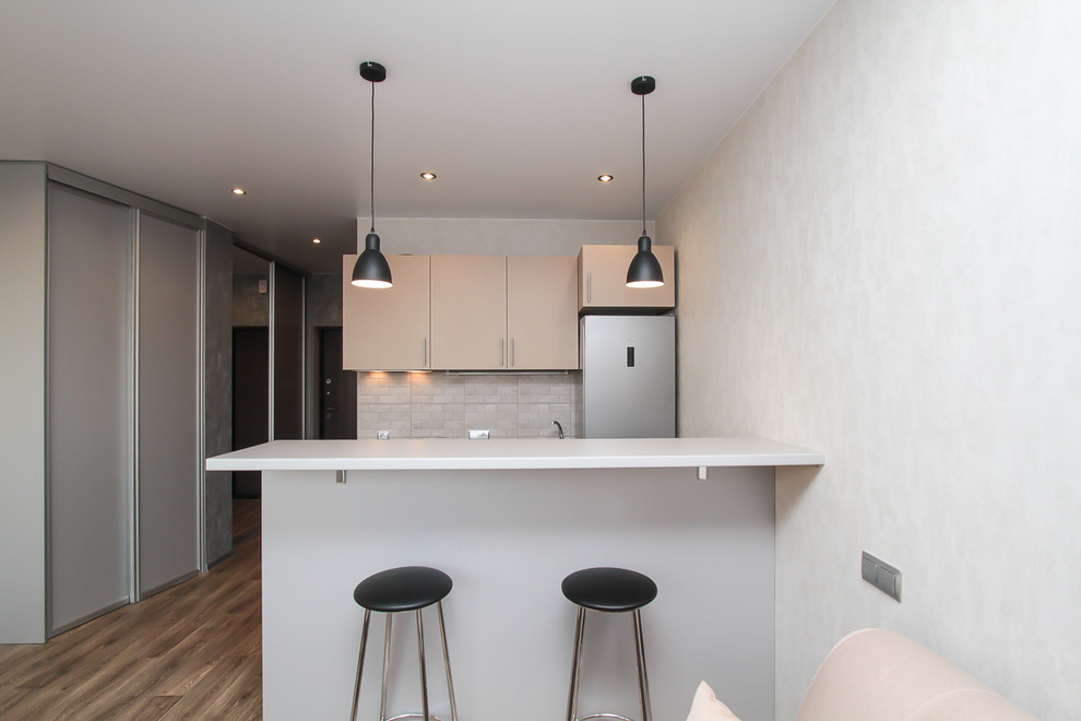 Квартира для студента с элементами лофта 26,5 кв.м.