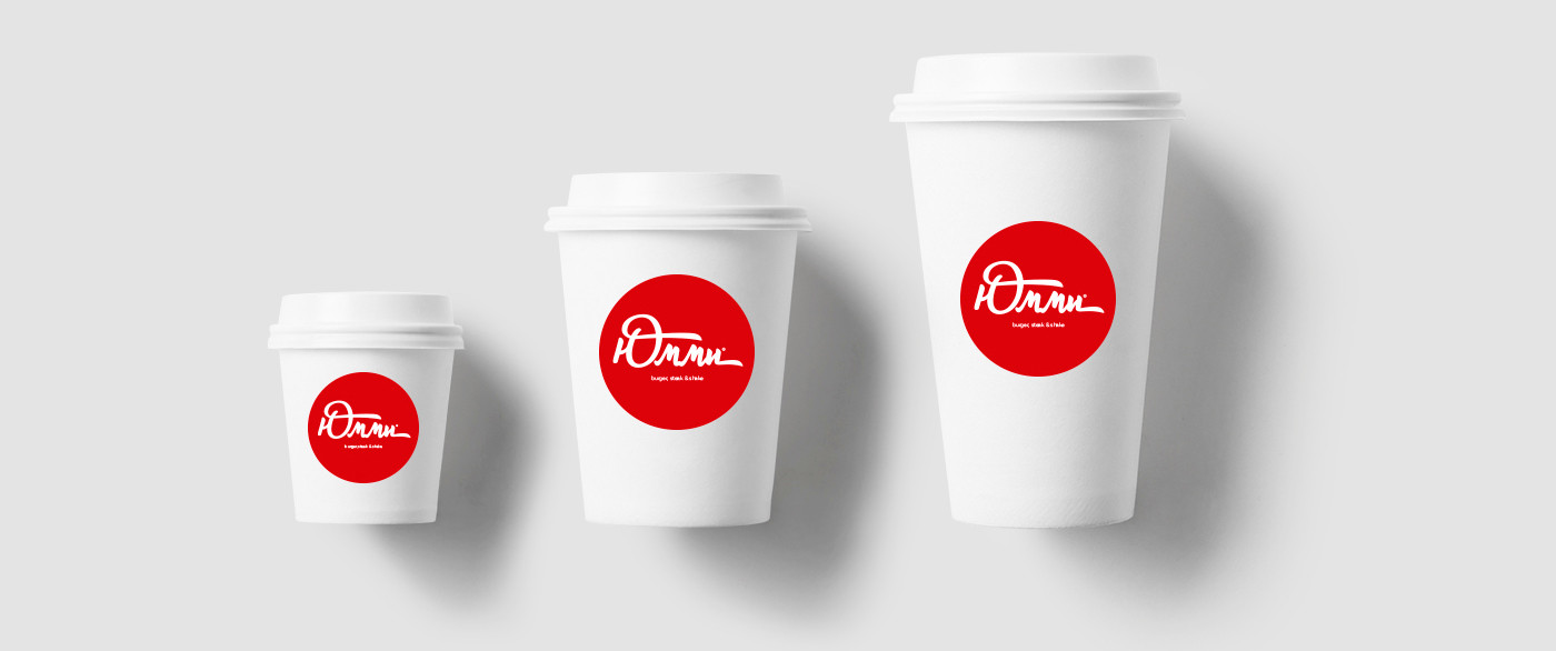 Проект интерьера с разработкой айдентики для сети кафе бистро "Юмми"