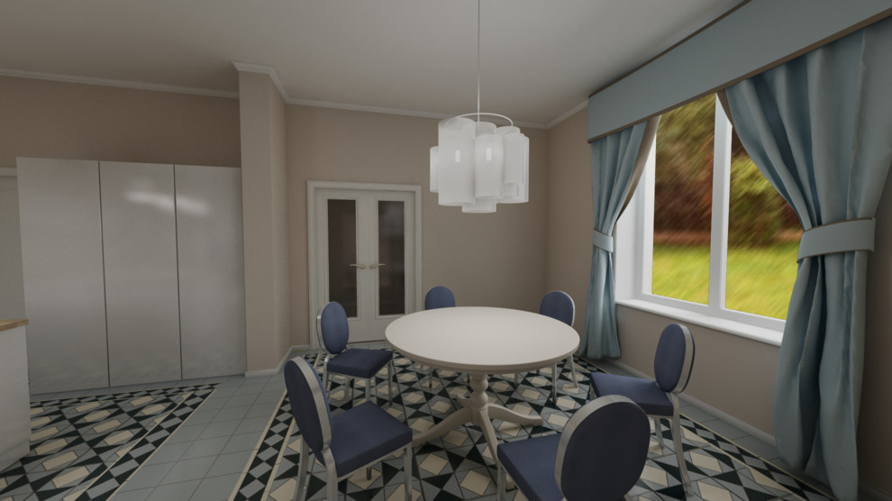 Обложка проекта: Интерьер загородного дома