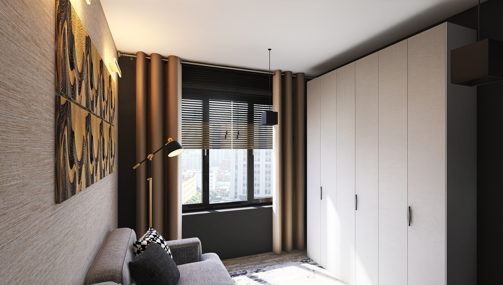 Проект moi aussi 3-х комнатная квартира