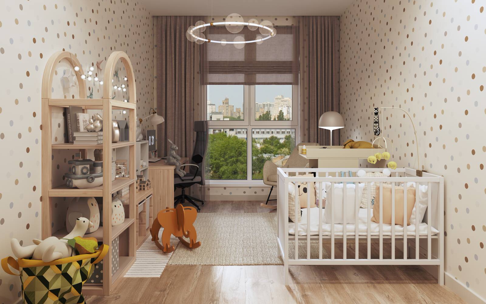 ЖК Скандинавия, 80 м2, двухкомнатная квартира