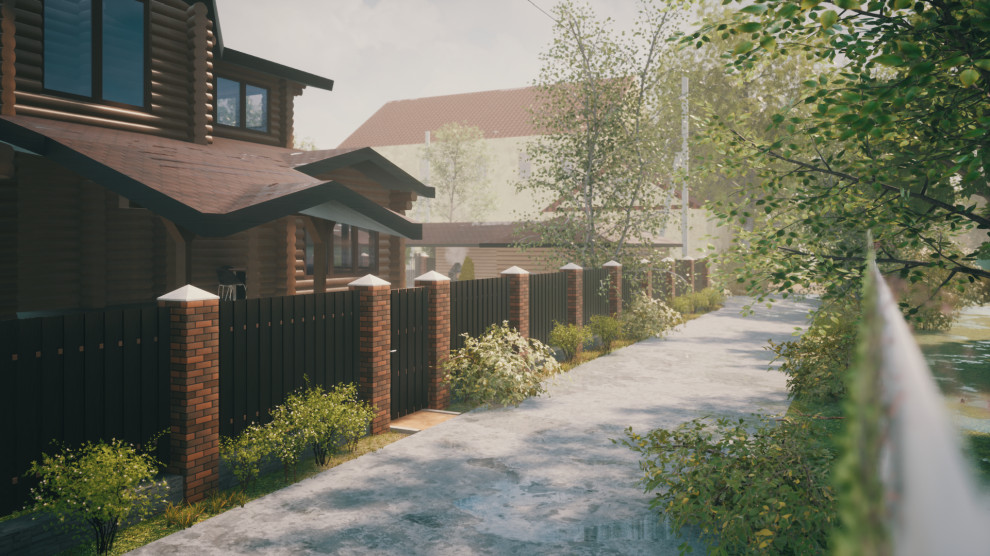 Ландшафтный дизайн участка