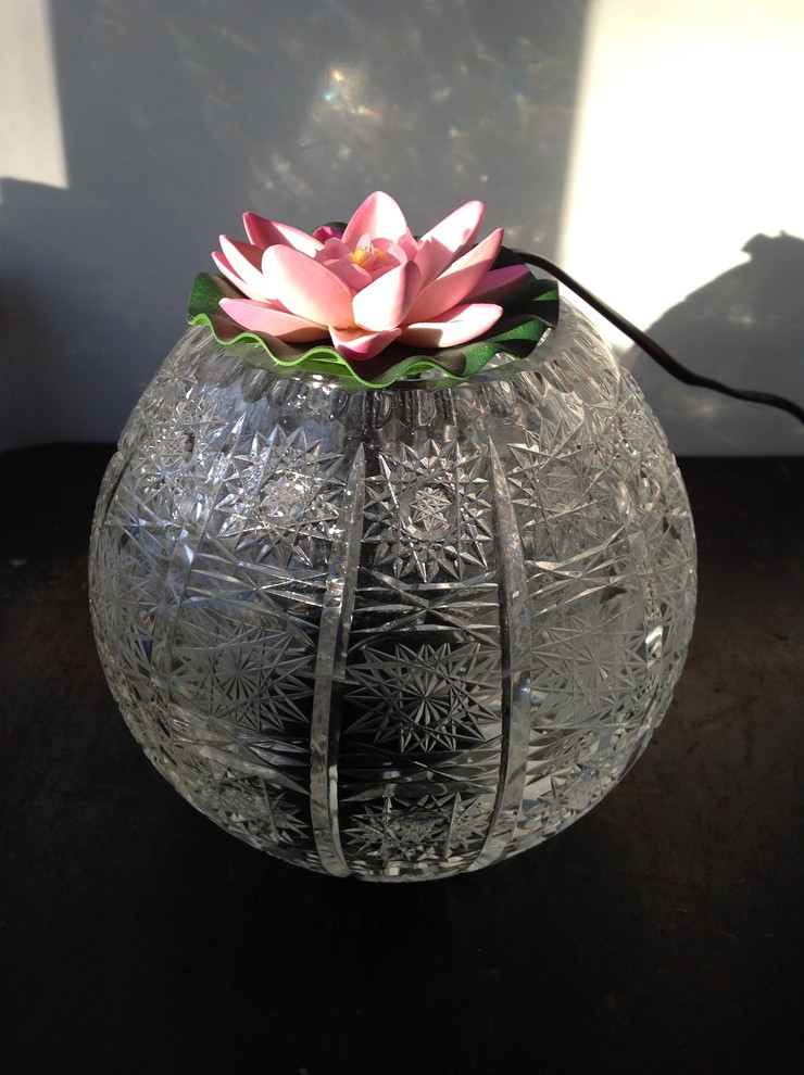 DIY: Как сделать декоративный фонтан из хрустальной вазы