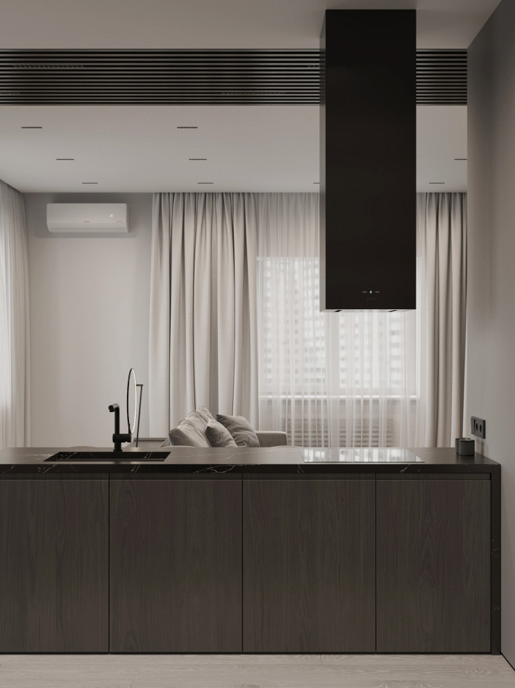 Кухня-гостиная из проекта по ул. Автономная