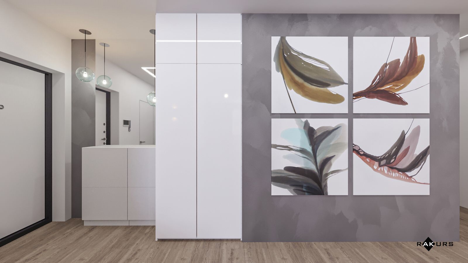 Проект квартиры ул. Перелета, г. Омск