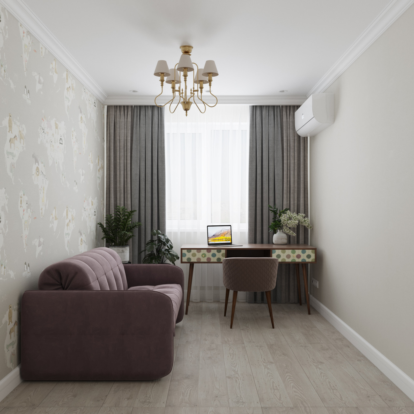 Кабинет и Будущая детская