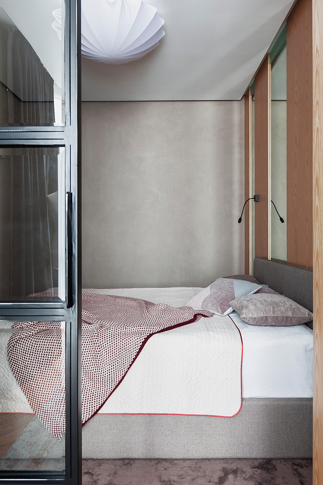 Обложка проекта: Спальня  в современной студии