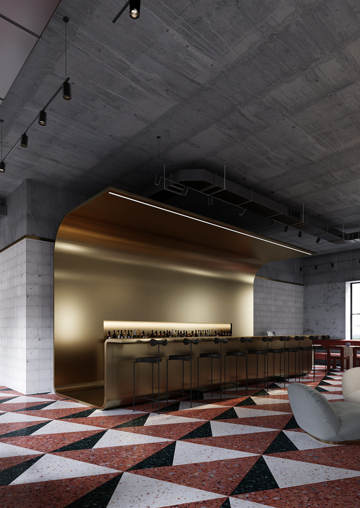Интерьер винного ресторана и винотеки