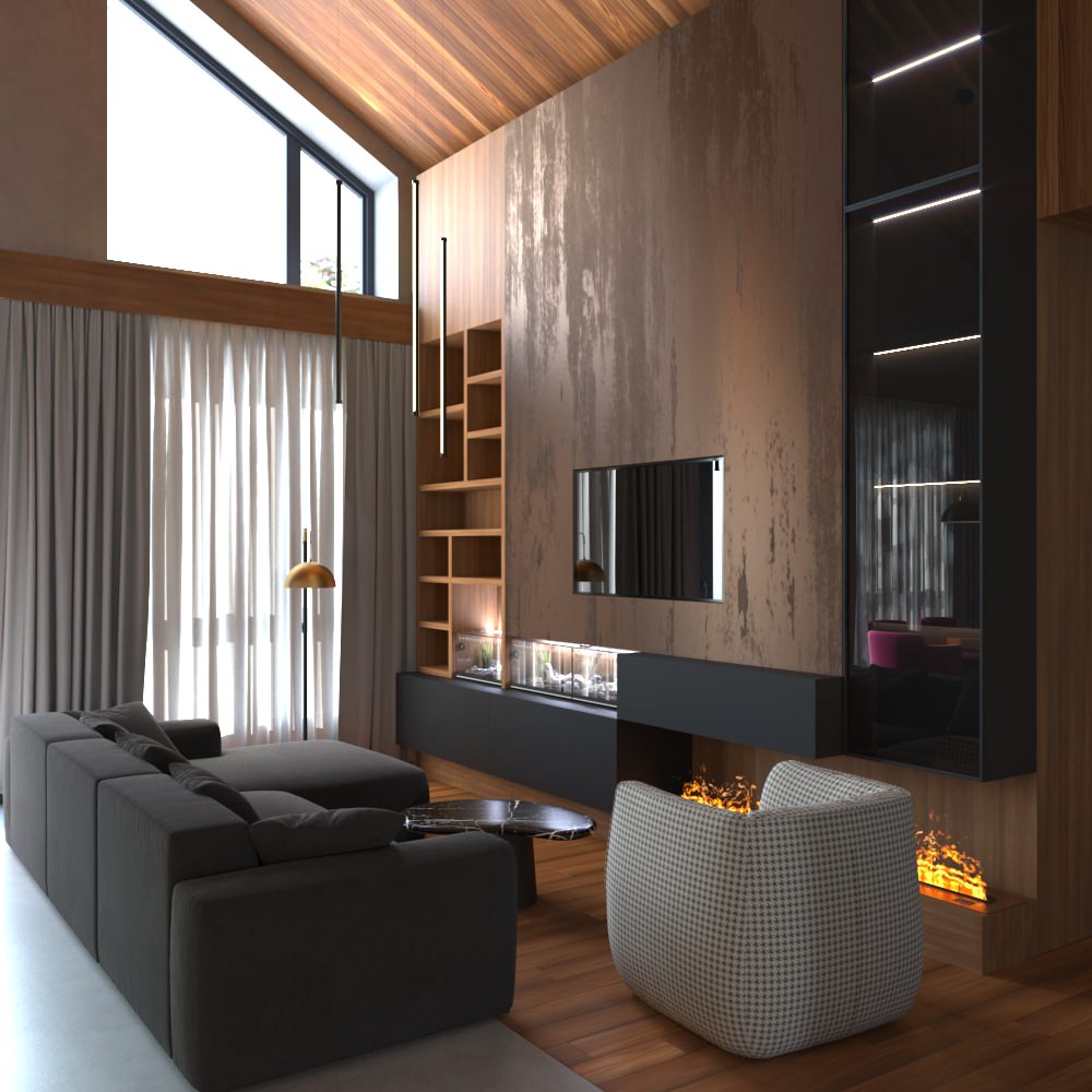 Дизайн проект частного дома 100 кв.м.