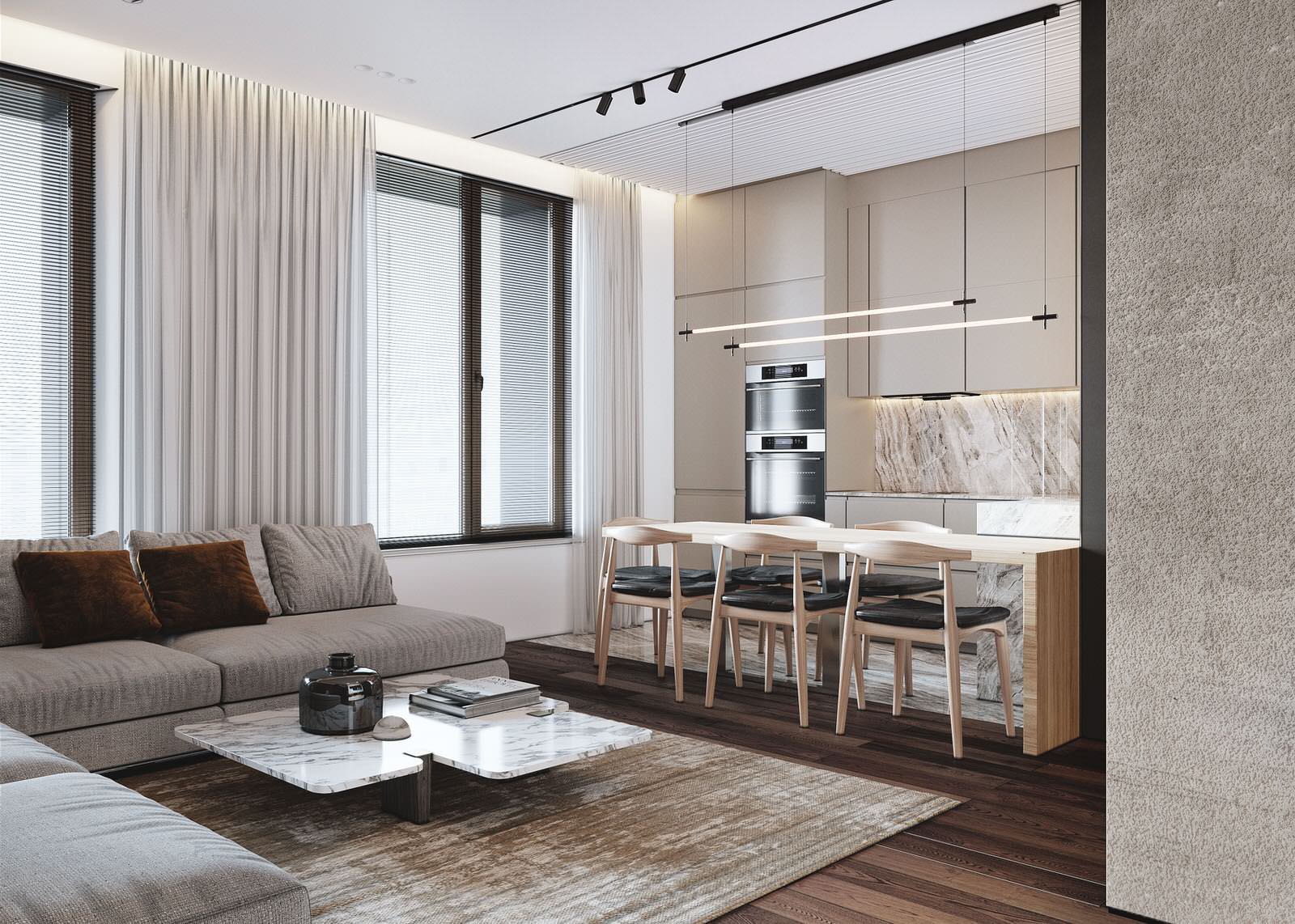 Интерьер ЖК Futurist "Место силы"