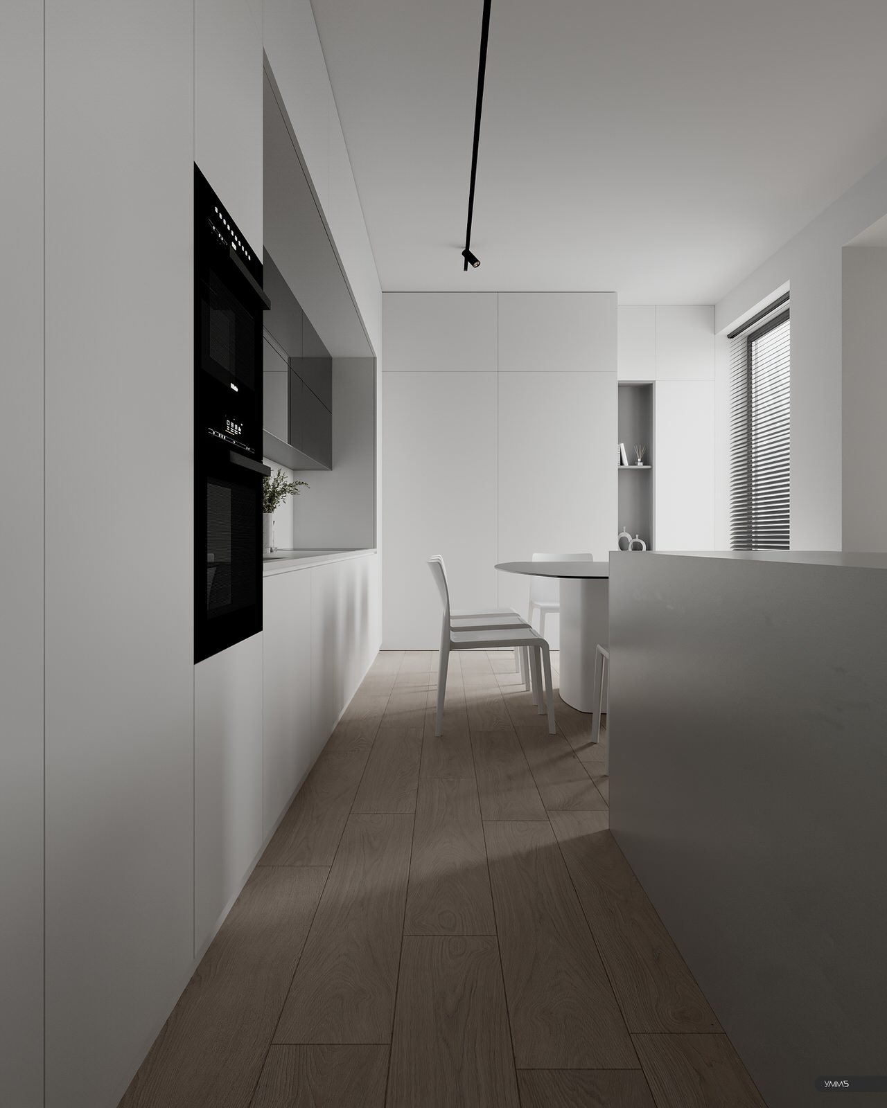 MIRA | Проект двухуровневой квартиры на проспекте Мира