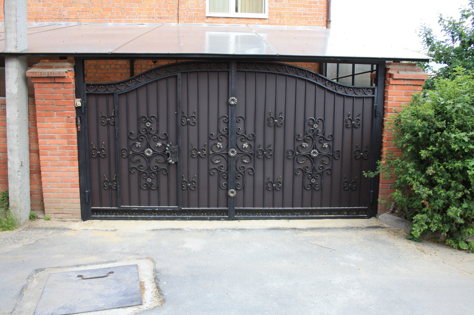 Кованые ворота и калитки